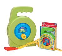 FunTime My Big Tape Measure, Educational Toy for 36+ Months, Extends to 100 cm, Green