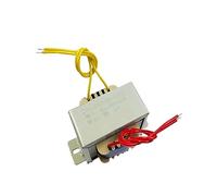 FUNTLY EI57 EI 20W WIRE CONNECTION TYPE POWER TRANSFORMER 20VA VOLTAGE ADJUSTMENT 220V to 6V/9V/12V/15V/18V/24V /36V (Size : 24V)