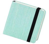 Funto Watercolor Journal, 4.7x4.7, 24 Sheets, 100% Cotton Hot Press, 300gsm/140lb, Inner Paper Pocket, Art Supplies for Mixed Media