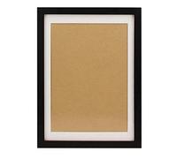FUNTRESS 10x14 Picture Frame for Wall Hanging Family Photo Frame Wood Living Room Document Collage Frame with Mat (10x14 inch, Black)