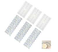 Funver 60 Pcs Mini Clear Decor Hooks with 72 Adhesive Strips, Damage-Free Removable Fairy Light Hooks for Walls, Invisible String Light Clips for Home, Office, Party Decorations - No Residue