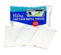 Funwares White Facial Travel Tissue Packs, Chlorine-Free, 3 Packs, 60 tissues, 3-Ply Sheets, 20 Sheets Per Pack, Car, Travel, School, Work