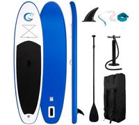 FunWater 11' Inflatable Stand Up Paddle Board Ultra-Light iSUP with PaddleBoard,3 Fins,Adj Paddle,Pump,Backpack,Leash