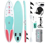 'FunWater Inflatable Stand Up Paddle Board 10'/11''/11'6'' Paddle Board for Adults & Youth, Paddleboards Inflatable with Premium SUP Accessories, Wide Stable, Non-Slip Comfort Deck'