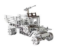 Funwetrike 3D Metal Puzzles for Adults, Luxury Combat Truck Car Model Kit to Build for Men Women Birthday Gifts