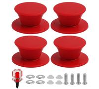 FunWorth Silicone Pan Lid Knob, 4 Pack Universal Cooking Pan Knob Handle