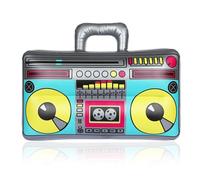 FunX Inflatable Ghetto Blaster Retro Tree Box Accessory for Carnival, Party and Costume, 80s 90s Hip Hop Outfit