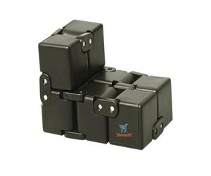 Funxim Infinity Cube Fidget Toy Cube suitable for Adults & Kids, New Version Fidget Finger Toy Stress and Anxiety relief, Killing Time Fidget Toys Infinite Cube