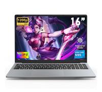FUNYET Gaming Laptop Computer, Notebook 16 Inch 16GB RAM 512GB SSD, N95 Processor (up to 3.4 Ghz), FHD 1920 x 1200 Display, Support Touch ID, USB3.0, 6000mAh Battery