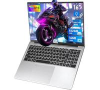FUNYET Laptop Computer, Notebook 16 Inch 16GB RAM 512GB SSD, N95 Processor (up to 3.4 Ghz), FHD 1920 x 1200 Display, Support Touch ID, USB3.0, 6000mAh Battery