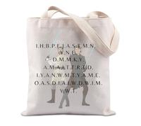 FUNYSO Anakin Skywalker UK Tote Bag - Movie Lover Gift - Adult Science Fiction Fan - Canvas - Water Resistant - Size L - Female