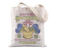 FUNYSO Apothecary Remedies Medicine Poisons Japan Anime Lovers Gift Maomao Fans Witch Apothecary Tote Bag (Maomao poison UK)
