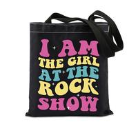 FUNYSO At The Rock Show Gift Rock Music Lover Gift Punk Rock Lover Gift Blink Music Band Inspired Gift Tote Bag (Rock Show UK)
