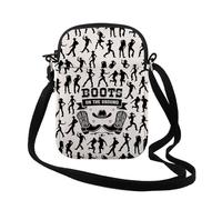 FUNYSO Boots On The Ground Crossbody Bag Western Dance Gift Line Dancing Gift Line Dance Shoulder Bag for Women (Boots On Cr UK)