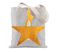 FUNYSO Broadway Hamilton UK Tote Bag - Adult Women's Gift - Canvas - 35 cm x 13.8 cm - Spring/Summer/Autumn/Winter