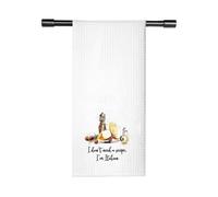 FUNYSO Italian Cooking Tea Towel I Don't Need A Recipe I'm Italian Kitchen Towel Italian Kitchen Décor Italy Inspired Dish Towel (I'm Italian Towel uk)