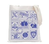 FUNYSO Law Detective Team TV Show Merchandise Special Victims Unit Tote Bag Detective Olivia Benson Gifts Detective Lover Gift (LAW & ORDER UK)