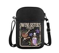 FUNYSO Magic Witches Gift Midnight Margaritas Gift Apothecary Movie Lover Magic Salt Rosemary Crossbody Bag (Sister’s apothecary cb UK)