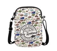 FUNYSO Making Memories Together New Zealand Vacation Gift Travel Gift Summer Trip Crossbody Bag (New Zealand cb UK)