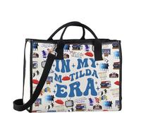 FUNYSO Musical Fans Shoulder Bag Comedy Tragedy Mask Theatre Drama Actress Musical Theatre Lover Tote Bag (do a lot Tote UK)
