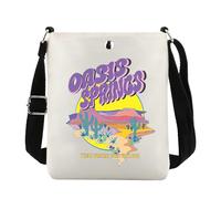 FUNYSO Oasis Springs Gift Desert World Gift Game Player Gift Video Game Lover Gift Sims Player Crossbody Bag (Oasis Springs cb UK)