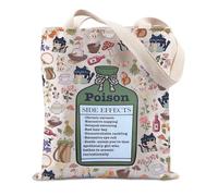 FUNYSO Poison Apothecary Medicine Poisons Japan Anime Lovers Gift Maomao Fans Witch Apothecary Tote Bag (Poison flower uk)