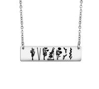 FUNYSO Science Biologist Gift Plant Researcher Thank You Gift Biology Teacher Science Life Career necklace (Biologist nec uk)
