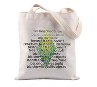 FUNYSO Sim Game Lover Gift Video Game Player Gift Sims Video Game Fans Gift Green Diamond Gift Tote Bag (Sim Game tote UK)