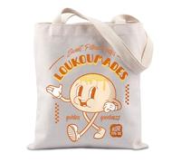 FUNYSO Sweet Pillow Puffs Gift Greek Loukoumades Inspired Gift Mascot Gift Greek Themed Birthday Lucky Gift for Friends (LOUKOUMADES UK)