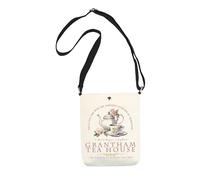 FUNYSO TV Show Inspired Gift Spill The Tea Gift Tea Party Gift Grantham Tea House Crossbody Bag (TEA HOUSE cb UK)