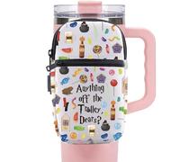 FUNYSO Wizarding Snacking Tumbler Bag Wizard Witches Gift Wizard Lover Water Bottle Pouch (Anything Off WB Pouch UK)