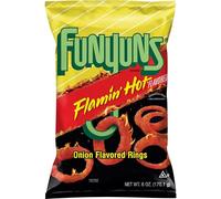 Funyuns Flamin' Hot Rings, Onion Flavored Rings, 6 Oz