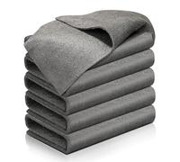 Fuonmka Magic Cleaning Cloths, 5 Pcs Reusable Microfiber Glass Cleaning Rags, 40x30cm Super Soft Streak Free Washable Cloth for Home, Kitchen, Cars, Glass, Window