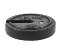 FUOYLOO 1/100 100kg Retro Small Weight Multi-use Weight Balance Scale Iron Mechanical Design Calibration Black Weighing Scale for Precise Measurement