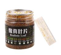 FUOYLOO 1 Bottle Miniature Leaves Resin Model Railway Scenery Accessory Versatile Application and Simple Maintenance for Realistic DIY Railway Layouts and Forest Diorama Supplies