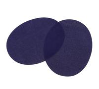 FUOYLOO 1 Pair Clothing Oval Patch Clothes Decor Imitation Suede Fabric Oval Shape Elbow Knee Repair Patches for Costume DIY Decor