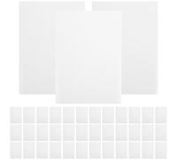 FUOYLOO 100 Sheets A6 Glossy Photo Paper Sheets Self-adhesive Printing Paper for Inkjet Printer 135g for Daily Use and Professional Printing