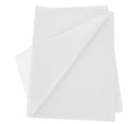 FUOYLOO 100pcs Handmade Origami Copy Paper Decorative Liner Packing Paper for Flower Wrappings White Wrapping for Bouquet Packaging and DIY Floral Wraps