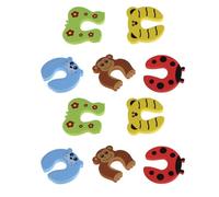 FUOYLOO 10pcs Eva Finger Pinch Guard Door Pinch Guard Door Latch Stopper Preventing The from Closing Suddenly Increased Friction for Use with Safety Random Style