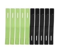 FUOYLOO 10pcs Fishing Rod Fasteners - Elastic Bands for Fly Rod Wrap and Spinning Sleeve - Secure Holders for Boats - Essential Outdoor Gear Organizer