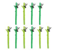 FUOYLOO 10pcs Panda Gel Ink Pens for Students, Smooth Writing and Comfortable to Hold Plastic Ball Point Pens, for School and Birthday with Adorable Festive Design