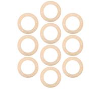 FUOYLOO 10pcs Wooden Wreath Frame Rings for Crafting, 30cm Outer Diameter with 20cm Inner Diameter, Round Wood Wreath Bases for Christmas, Easter, Wedding DIY Floral and Home Decor