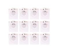 FUOYLOO 12pcs Animal Themed Tote Bag Cartoon Paper Pouch Panda Pattern Packing Bags for Wedding Birthday Party