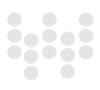 FUOYLOO 15pcs Small Makeup Puff Tool Face Makeup Puff Rounded 6cm Diameter Pure Cotton Skin Friendly Save Powder for Home Daily Life