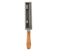 FUOYLOO 1pc Metal Refining Mould with Wooden Handle for Gold Silver Melting Casting Includes Steel Bars Ingot Mold for Precious Metals Smelting