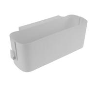 FUOYLOO 2 Detachable Hooks Bedside Organizer Basket Dormitory Bed Basket Plastic Hanging Pocket Storage Box White Can Be Placed on Desktop Suitable for Offices