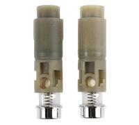 FUOYLOO 2 Pack Soft Close Toilet Seat Damper Universal Plastic Hinge Buffer Pad for Bathroom Quiet Close Toilet Seat Replacement