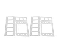 FUOYLOO 2 Sets Film Strip Die Cuts Carbon Steel Paper Craft Dies Versatile Use Easy to Use Silver Embossing Stencils for Scrapbooking and Card Making