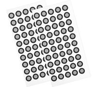 FUOYLOO 2 Sheets Reflective Film Marking Points for Scanner High-reflection Positioning Targets Lightweight Reference Marker for Precise Scanning Reverse Engineering Inspection