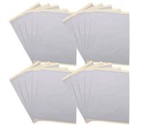 FUOYLOO 20 Sheets Tattooing Transfer Paper Reusable Safe to The Skin A4 Thermal Transfer Paper for DIY and Shops Artists and Tattoo Lovers